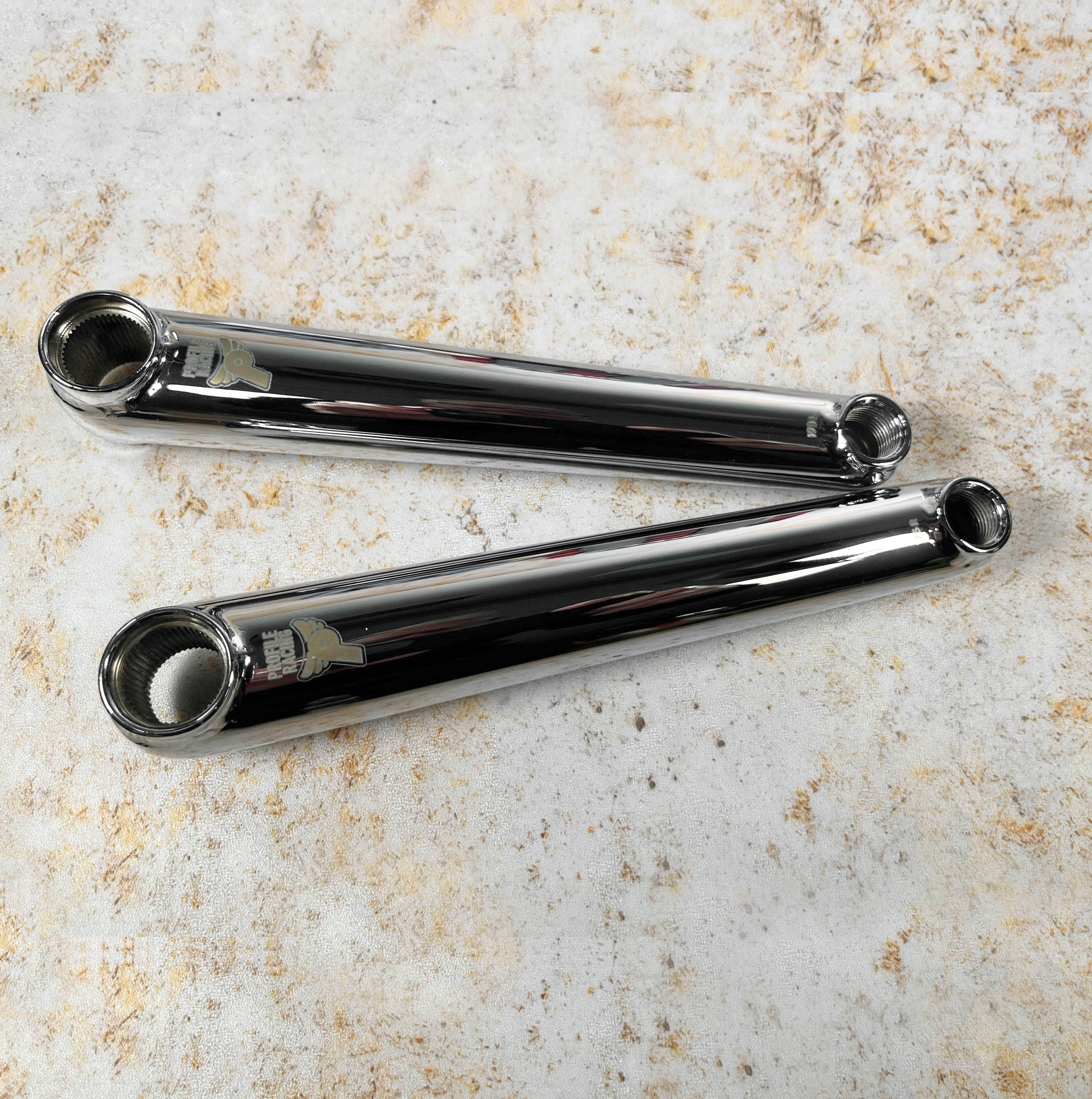 Profile Racing BMX Race Cranks Chrome | Alans BMX