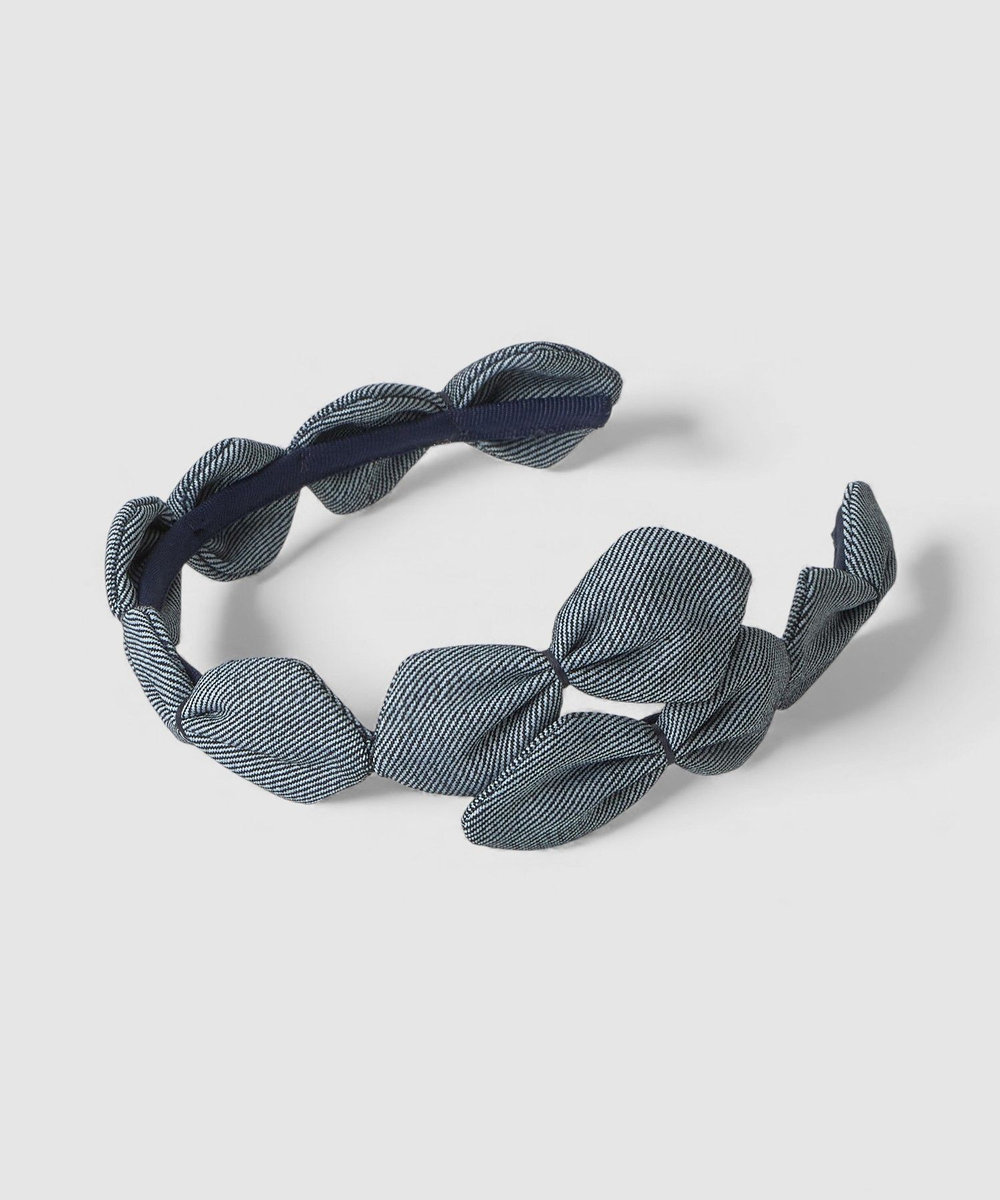 Jennifer Ouellette デニムリボンヘッドバンド|ANAYI OFFICIAL ONLINE
