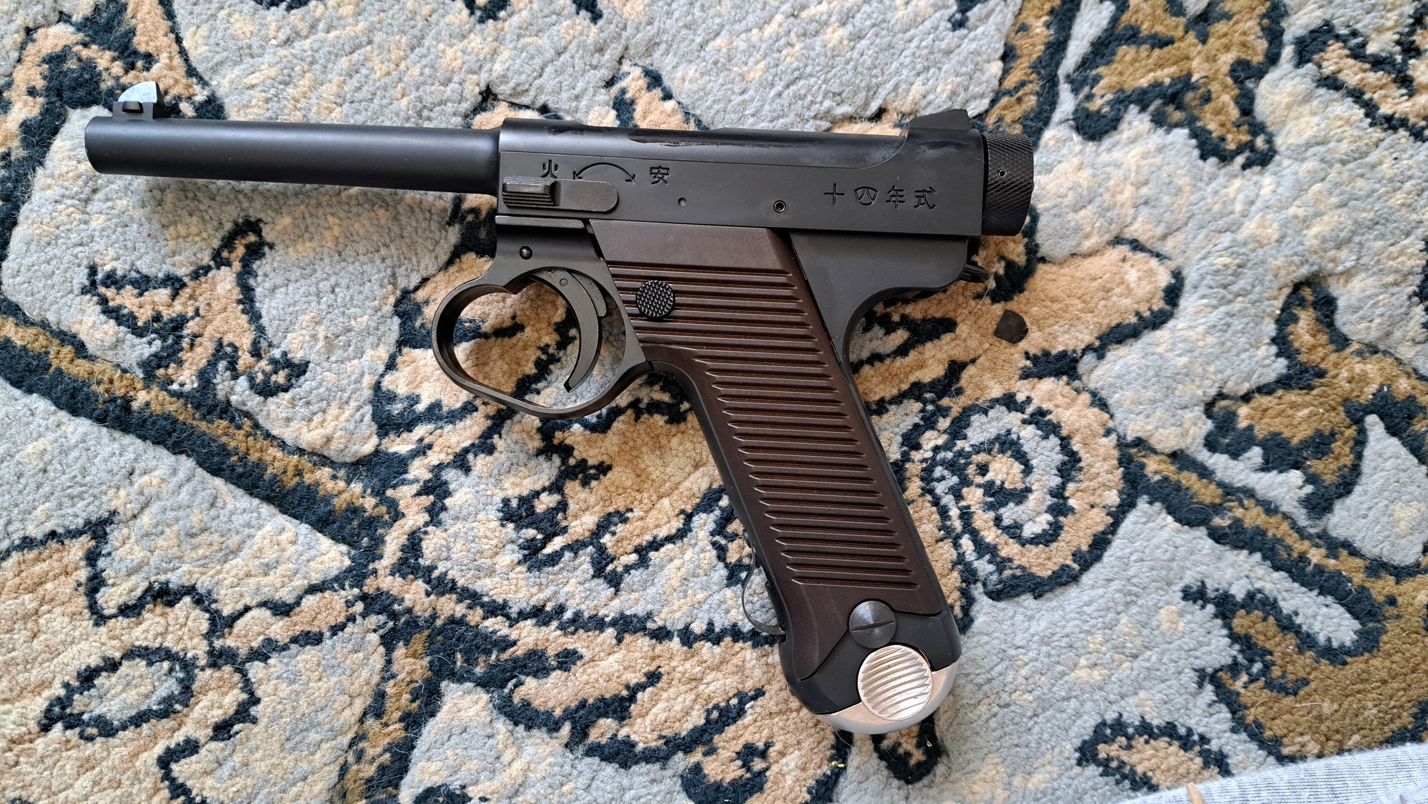 激レア極美品！マルシン 南部十四年式後期型 8mmBB弾仕様 快調