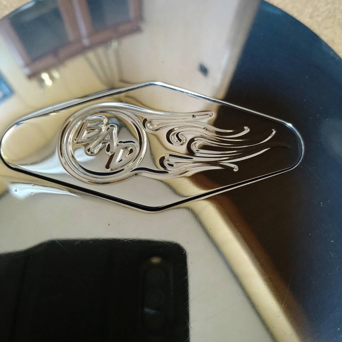 当時物 BAD バッド ホーンボタン ビレットステアリング ホーン