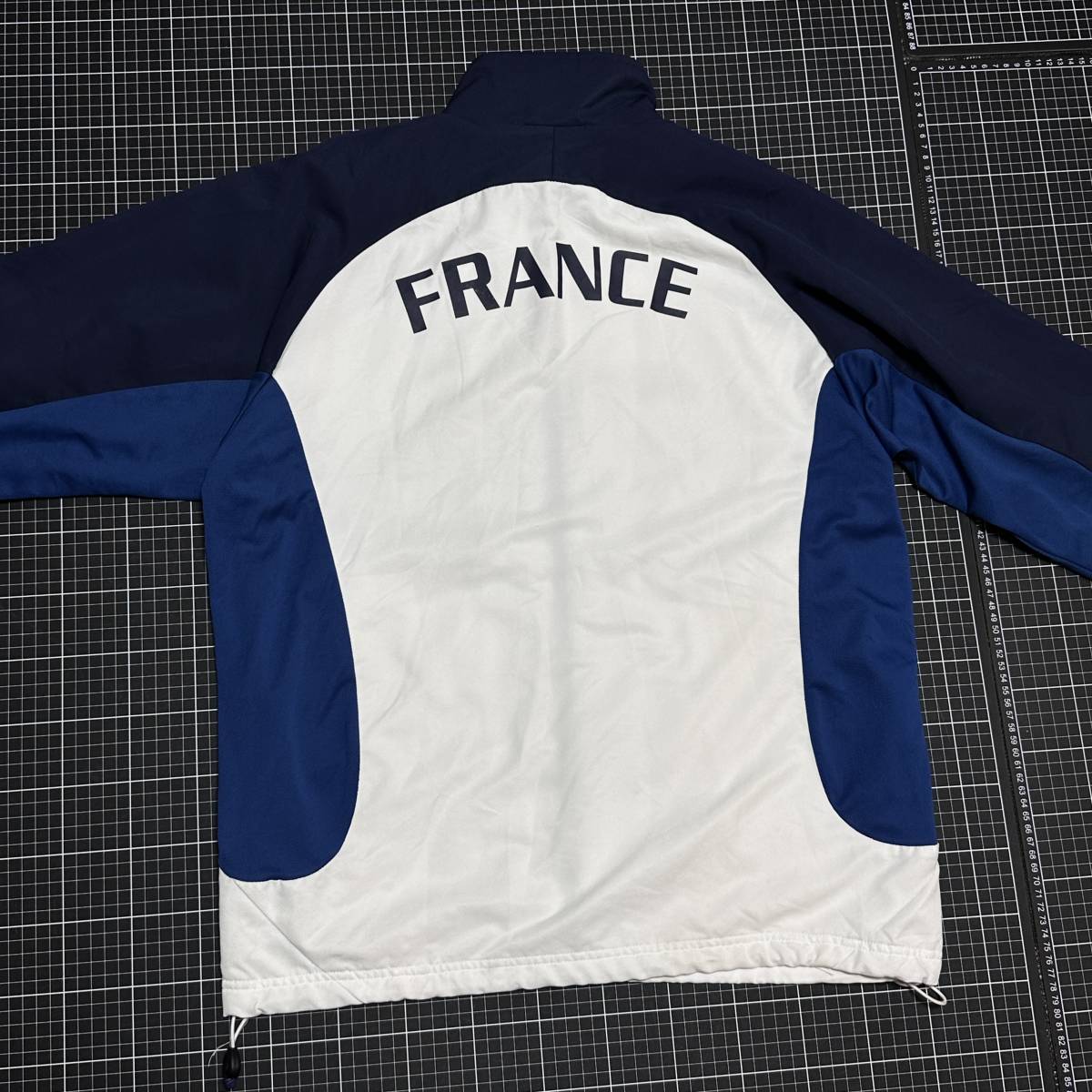 アディダス『フランス代表』2002・メンズ M・トラックジャケット