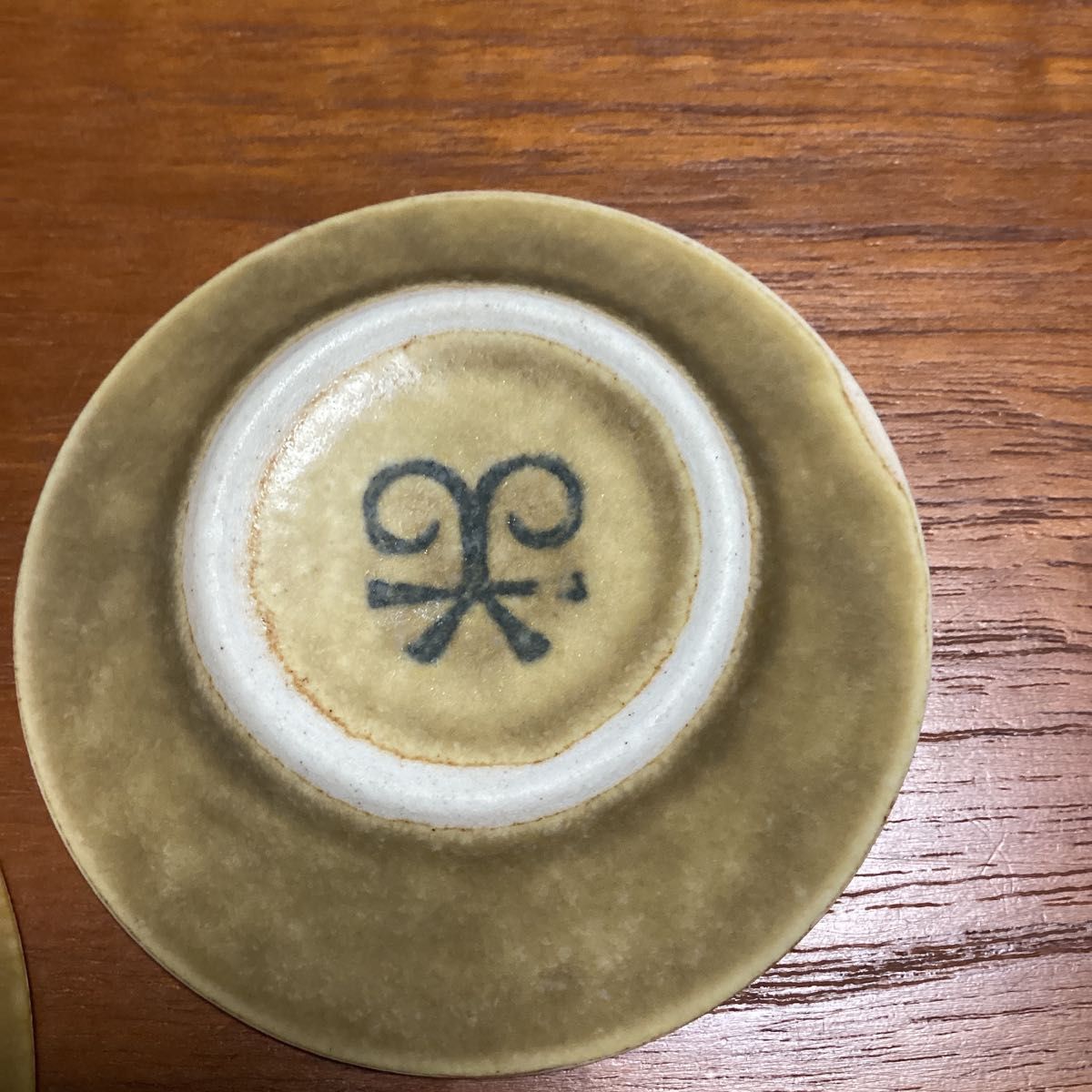 クイストゴー レリーフ ミニプレート 豆皿 小皿 北欧ヴィンテージ 美品