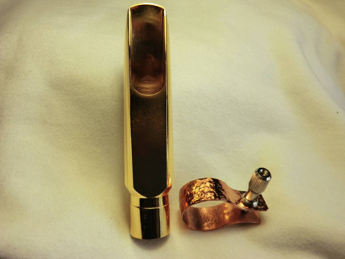 2時間使用】SAXZ NYC 銅シャンク テナー サックス マウスピース