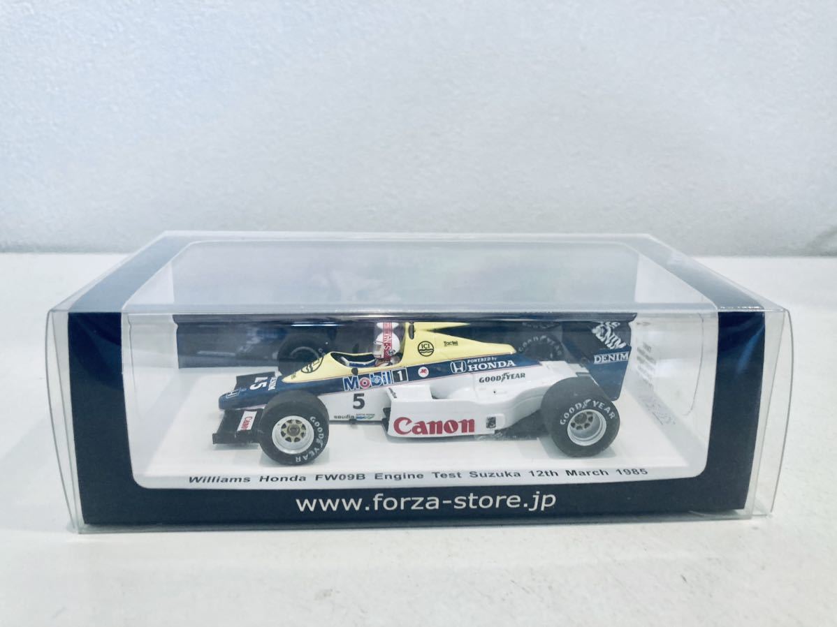 1/43 スパーク forza-store特注 ウィリアムズ ホンダ FW09B 1/43