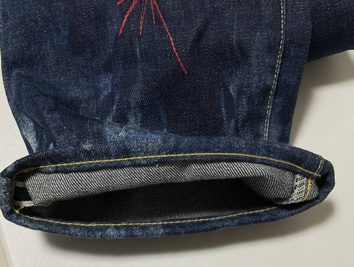 リーバイス levi's 66501xx ダブルネーム 花火刺繍 赤耳 リーバイス