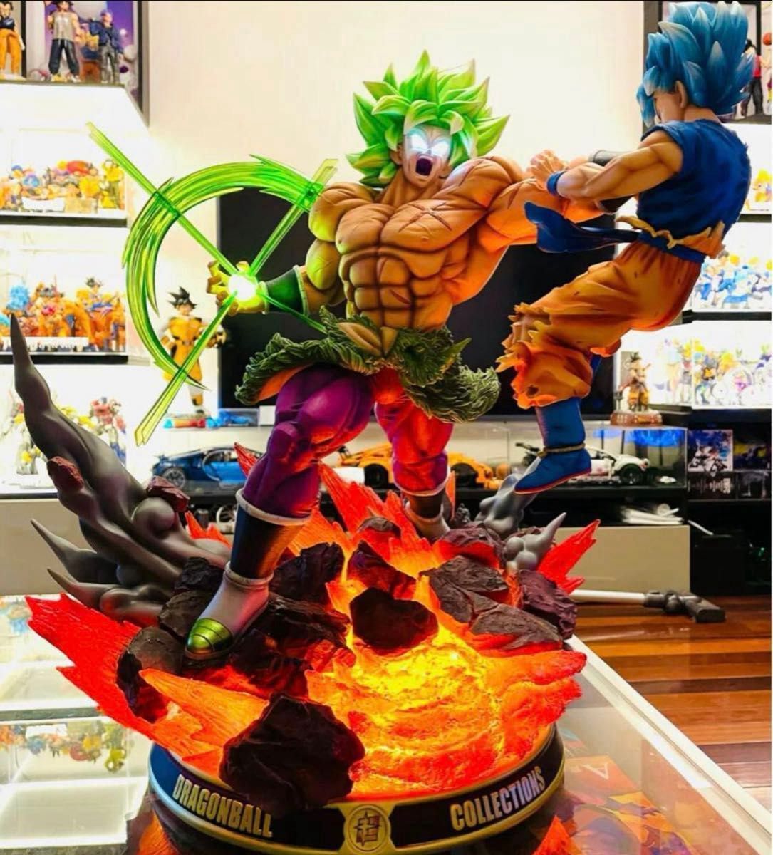 ドラゴンボール ブロリー ガレキ ガレージキット スタチュー X③⑧