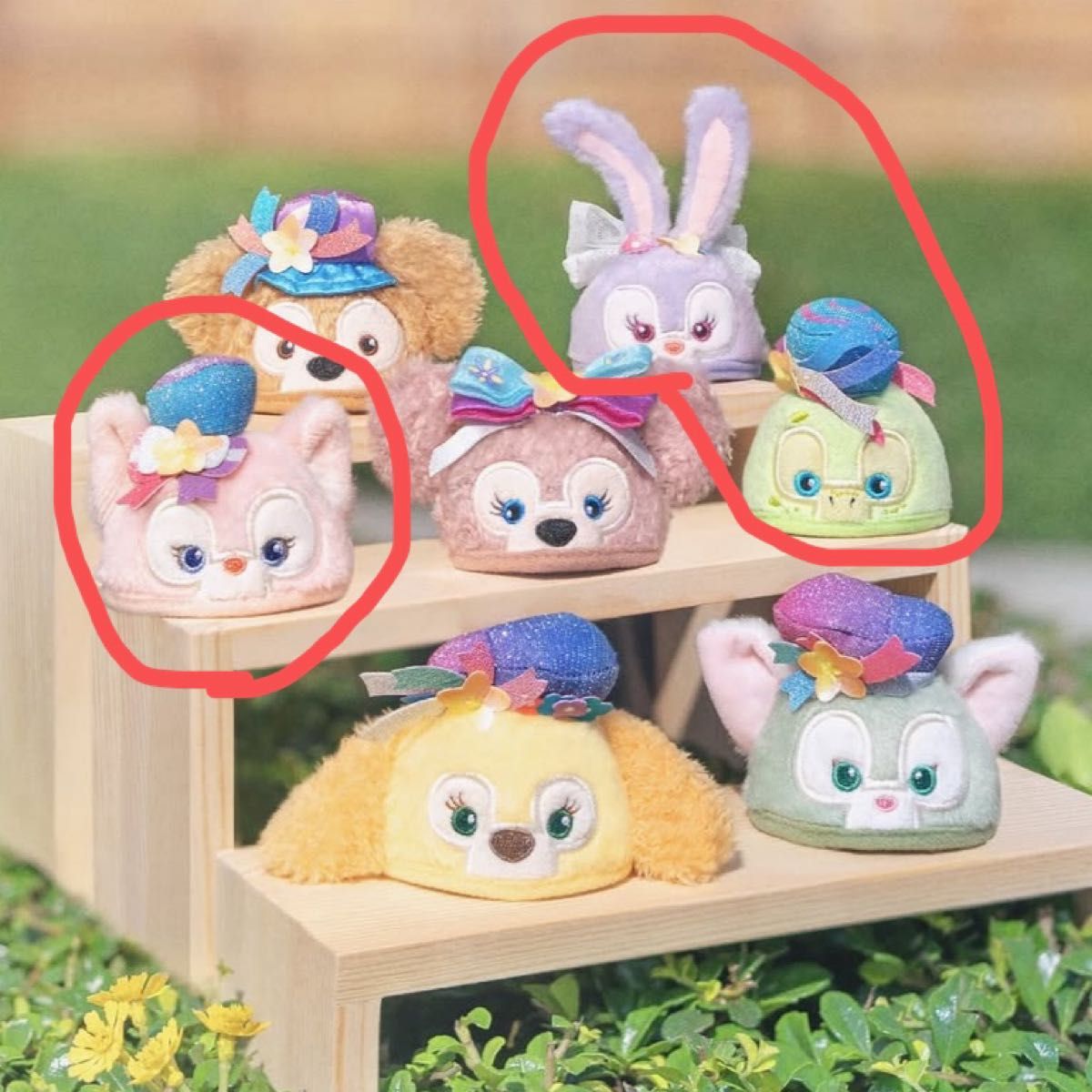 香港ディズニーランド 20周年 ダッフィー＆フレンズ ファンキャップ