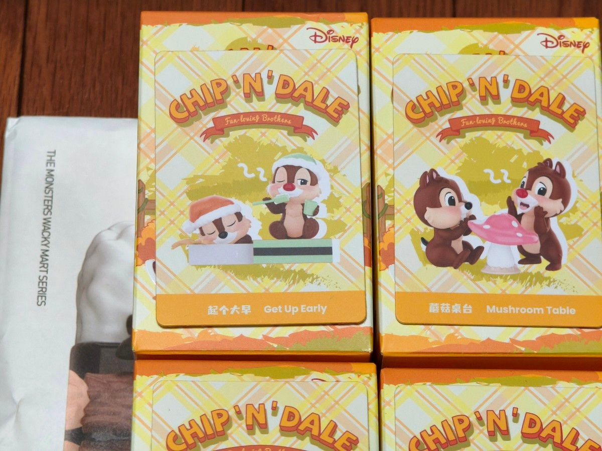 最終値下げ ディズニー ポップマート チップとデール フィギュア