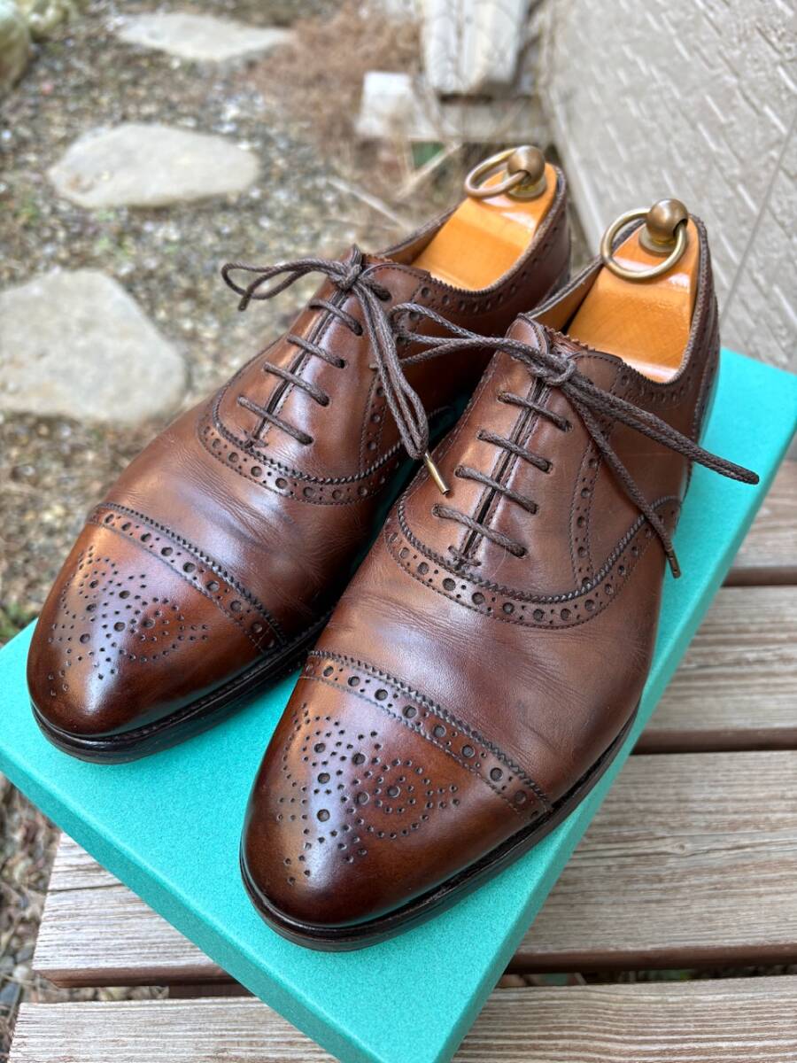 エドワードグリーン カドガン UK6 5 E202 ダークオークアンティーク