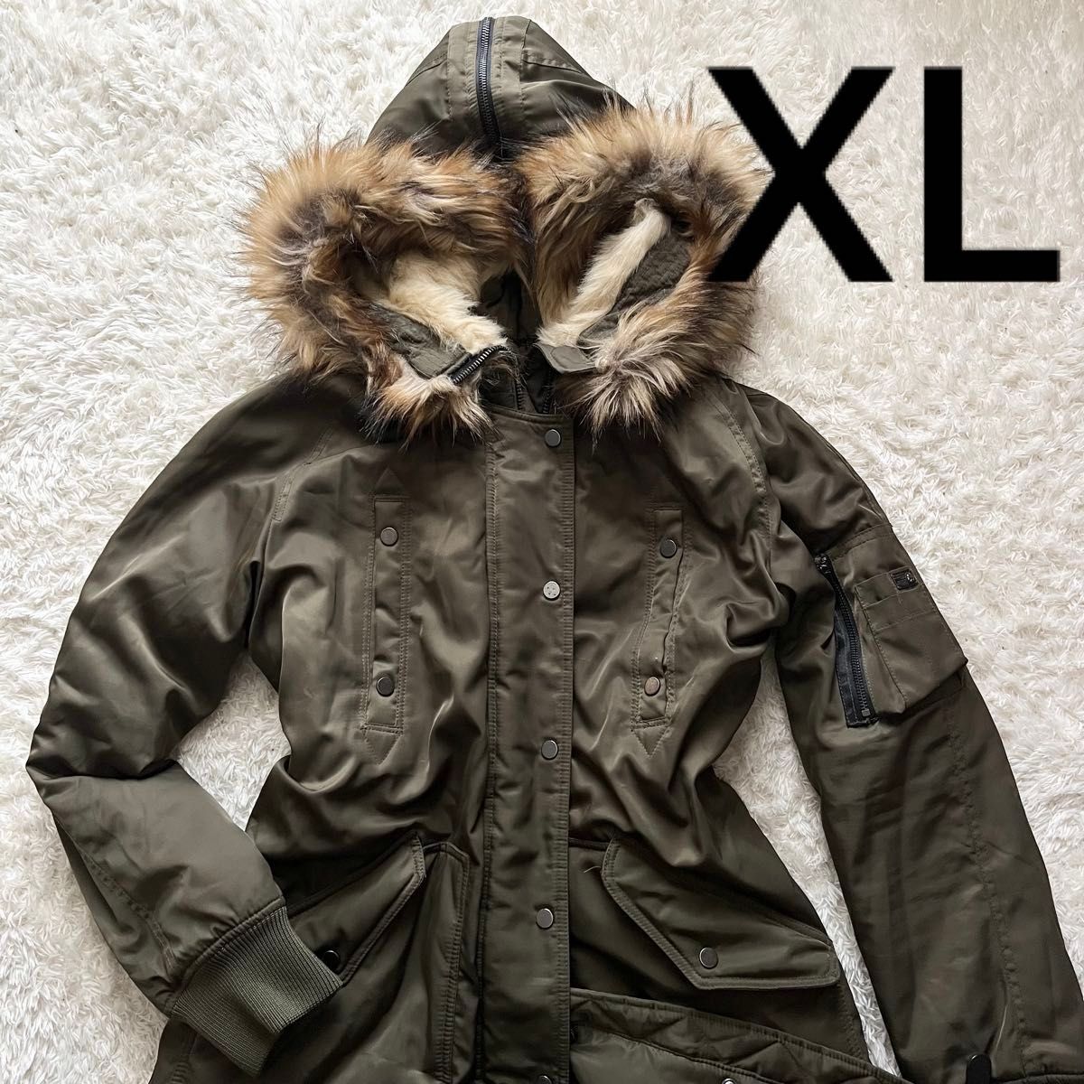 美品】 DIESEL ディーゼル N-2B 長丈タイプ N-3B N 78 XL モッズコート