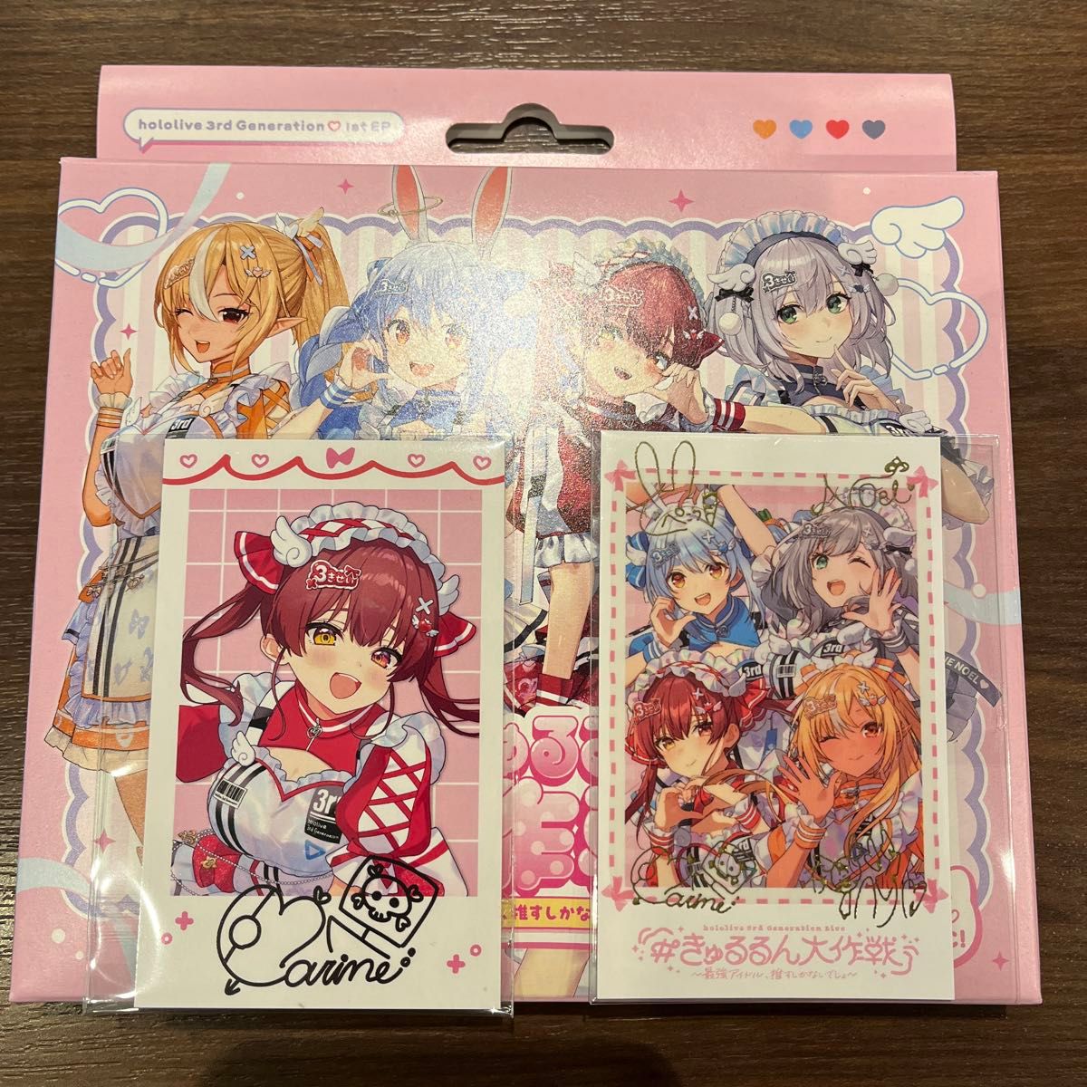 ホロライブ 3期生 1st EP きゅるるん大作戦 会場限定&宝鐘マリンチェキ