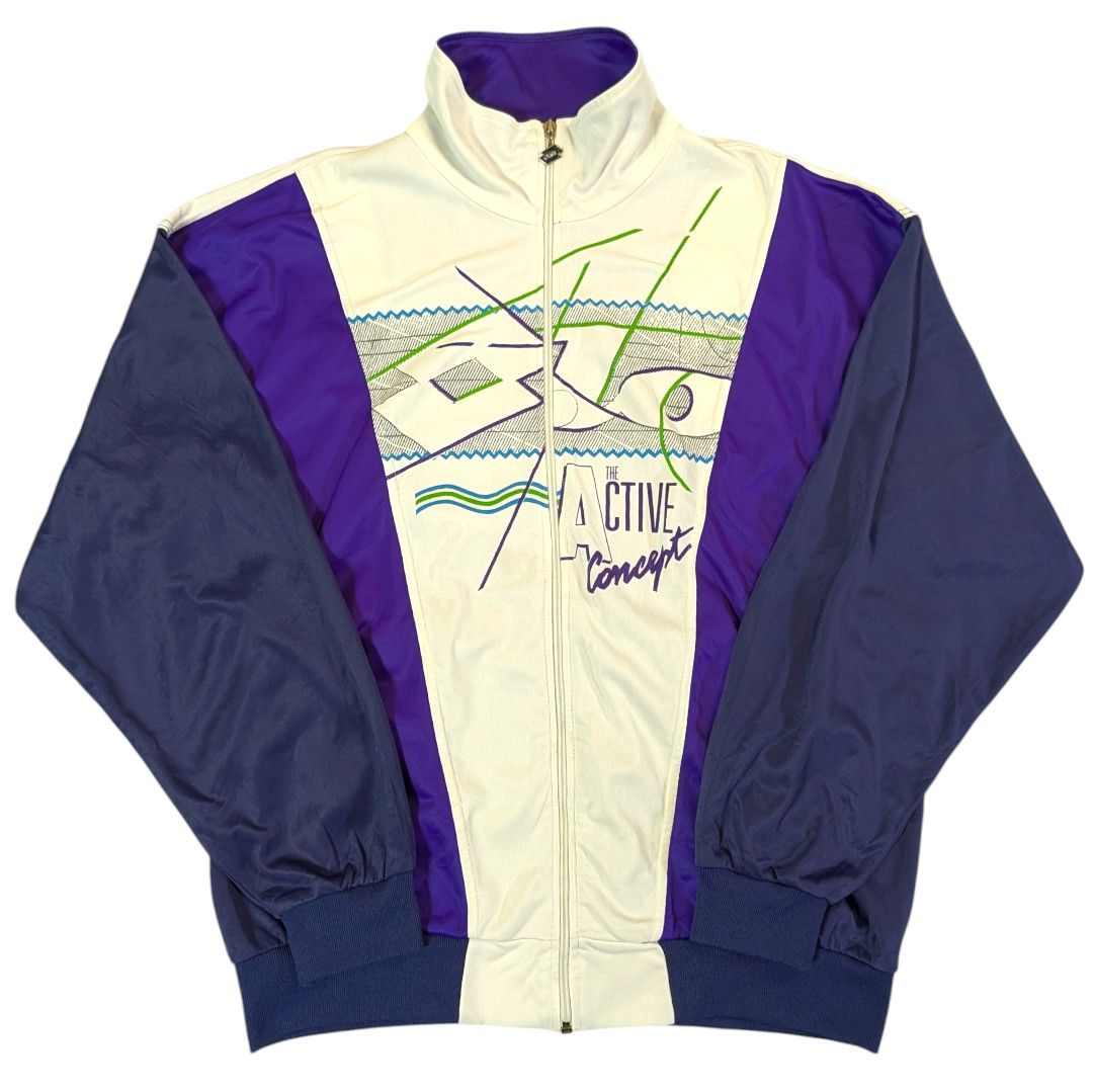 Lotto ロット ヴィンテージ サッカー ITALIA トラックジャケット M 90s