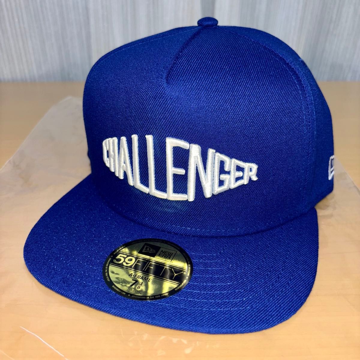 7 3/8 NEW ERA CHALLENGER 59Fifty Logo Cap Blue チャレンジャー