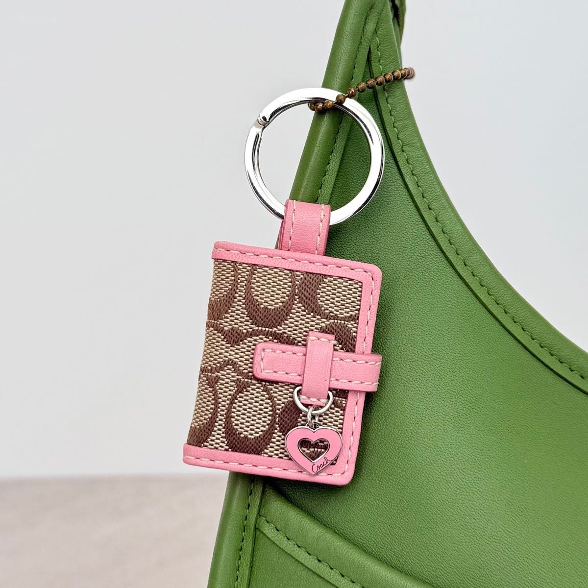 COACH コーチ ブック ピクチャー フォトフレーム キーホルダー