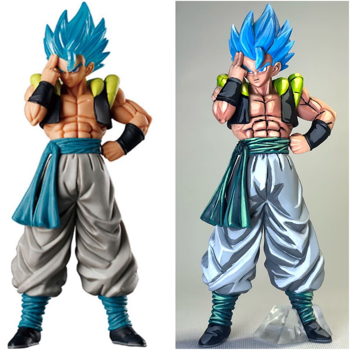 超サイヤ人ゴッドゴジータ HG ドラゴンボール フィギュア リペイント