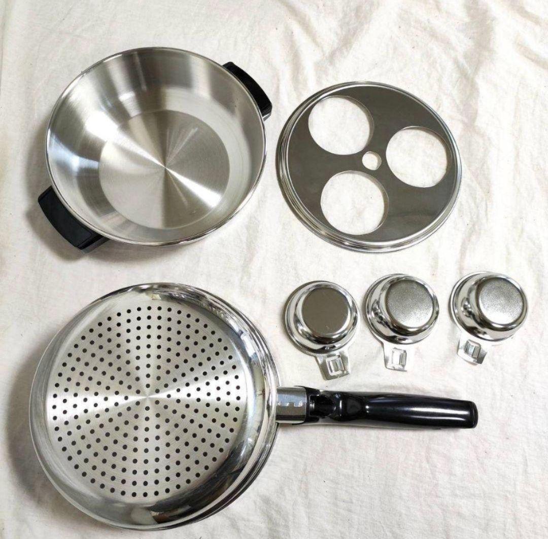 美品 ロイヤルクイーン 小ドームカバー スチーマー ラック セニア