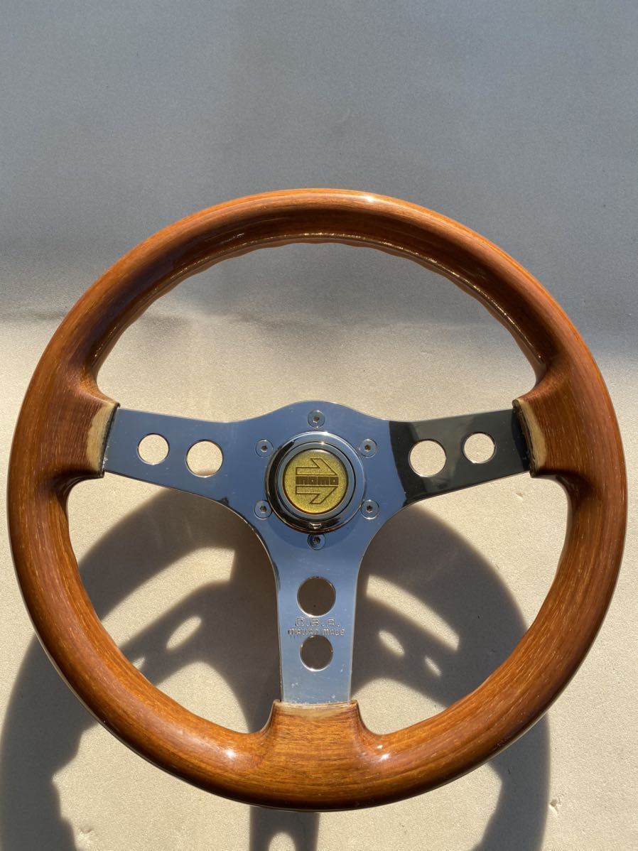 Yahoo!オークション - オバ OBA ウッドステアリング オバハン ハンドル
