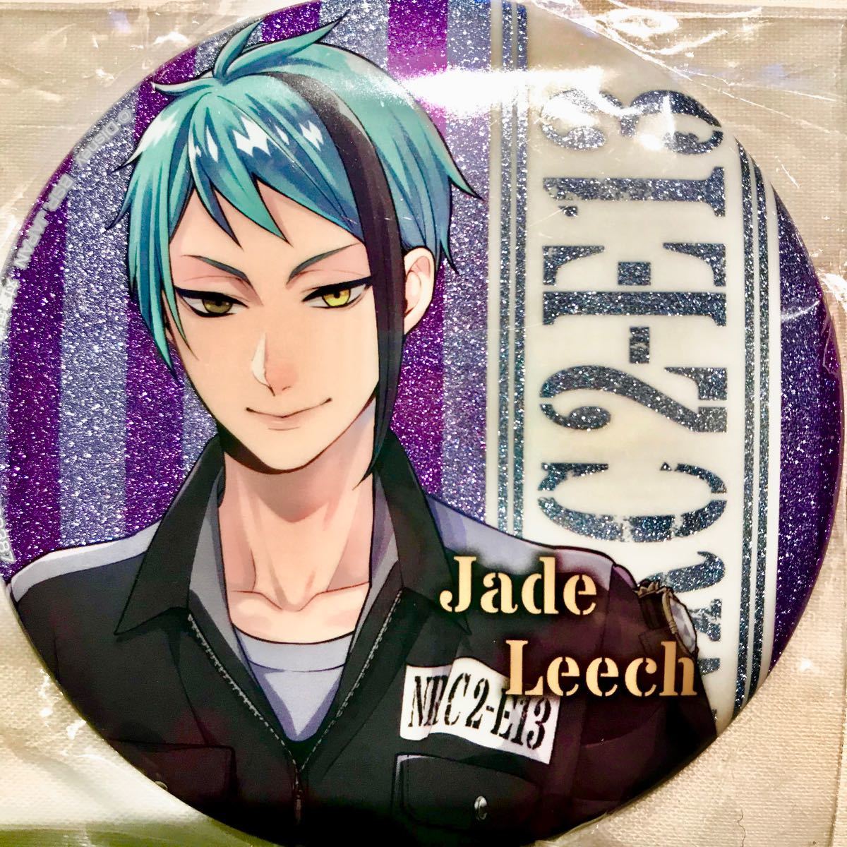 ジェイドリーチ】×4 ツイステッドワンダーランド ナムコ限定缶バッジ