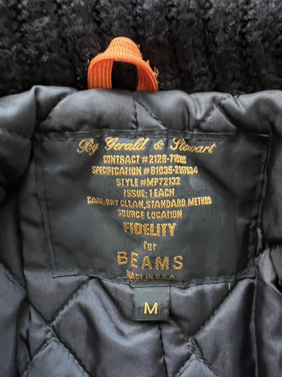 BEAMS別注 FIDELITYフィデリティ ドンキーコート サイズM ビームス USA