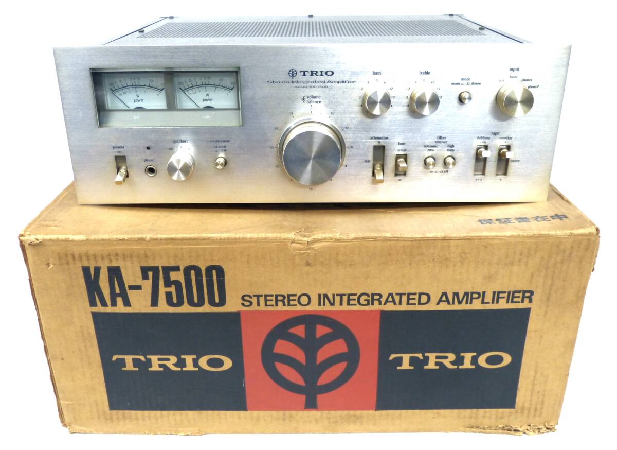 Yahoo!オークション -「trio ka-7500」の落札相場・落札価格