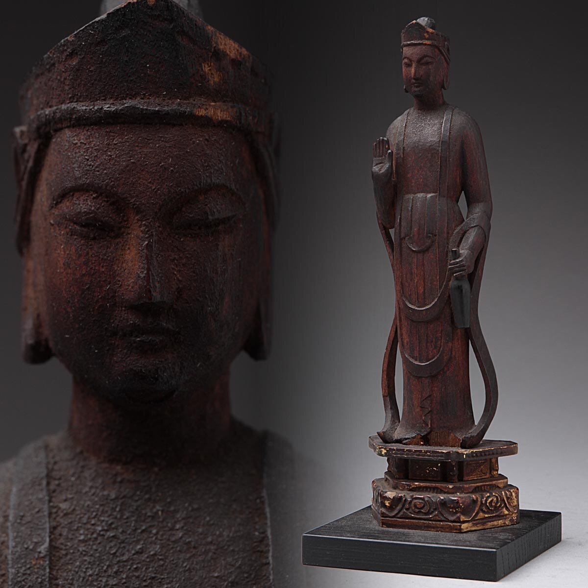 Yahoo!オークション -「江戸時代 仏像」の落札相場・落札価格