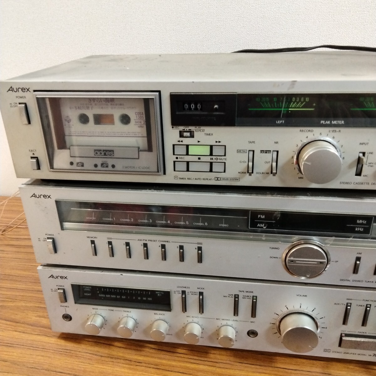 Yahoo!オークション -「aurex sb」(オーディオ機器) の落札相場・落札価格