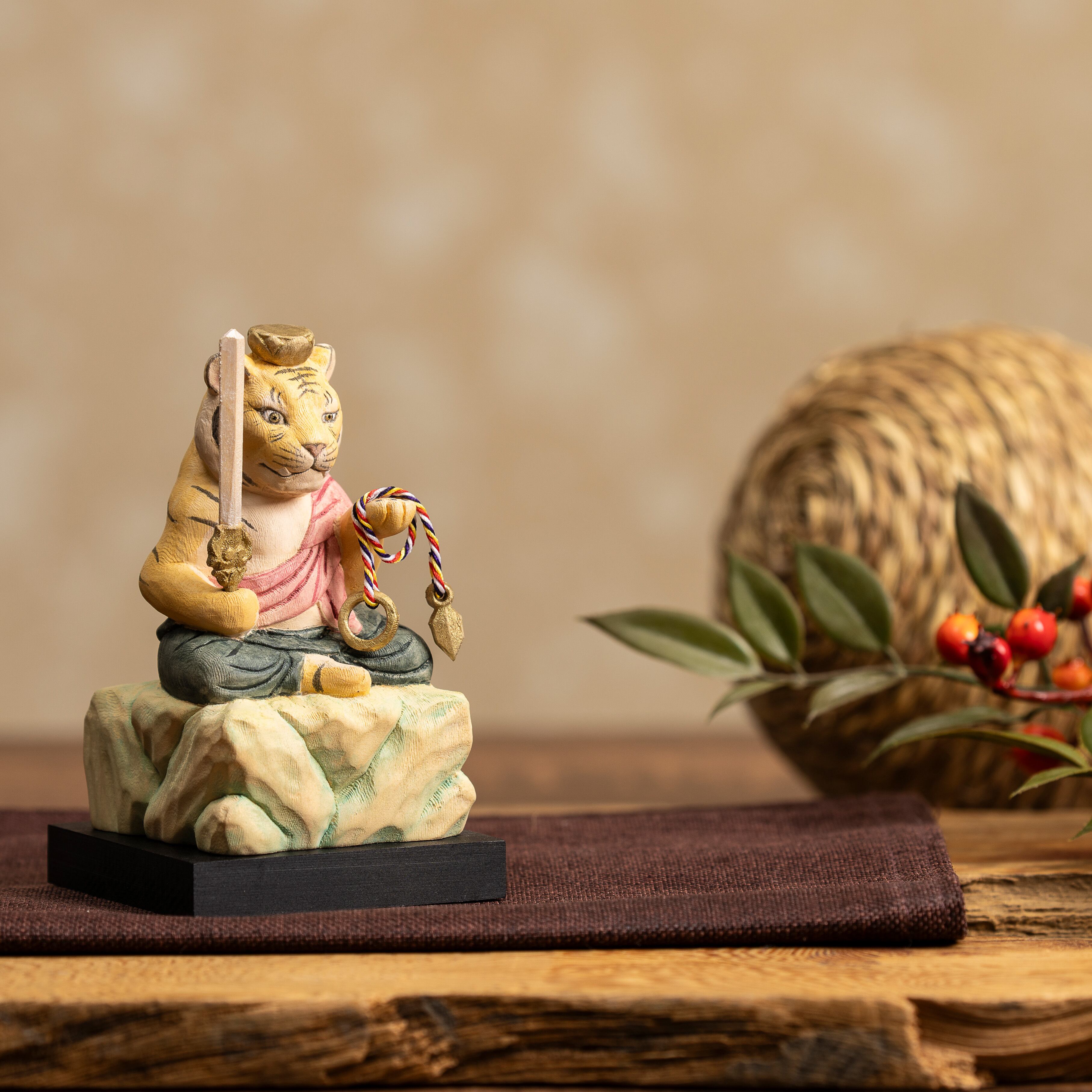 三毳不動尊御祈祷『厄除 寅不動尊』(小) | 箱根倶楽部 ｜ 癒しの猫仏や