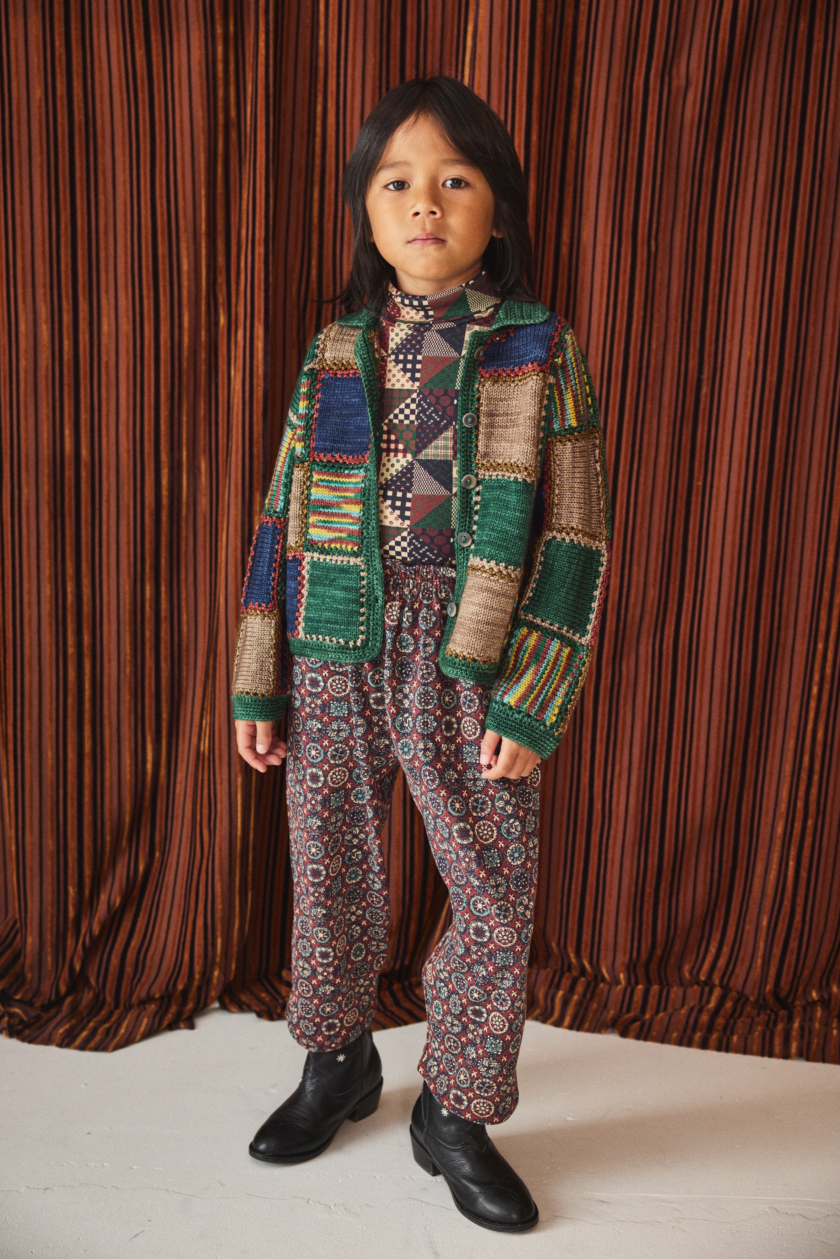 Misha&Puff 25AW Winter 〉 Camp Pant / Madder Root Folk Tile | 世界