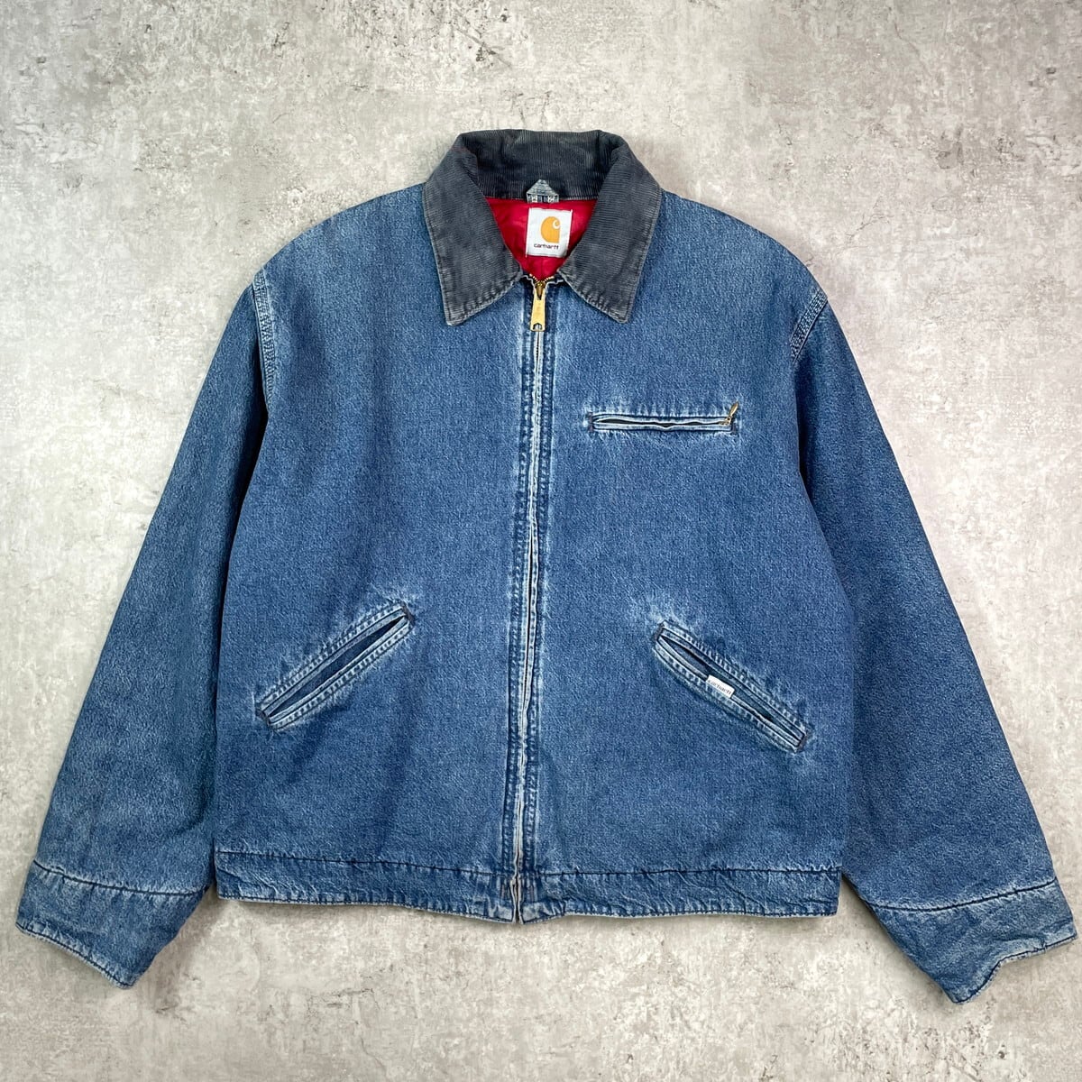 80年代 Carhartt カーハート デニム デトロイトジャケット メンズXL