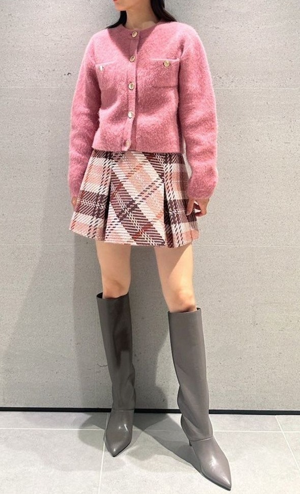 SNIDEL 大人気ロービングチェックミニスカート🧡 | ウサギオンライン