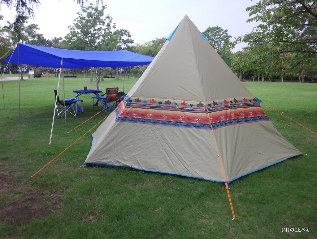 ロゴス ティピーナバホ 400 セットを使ってみて | いけのことべえ