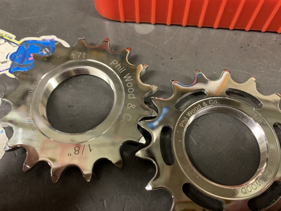 フィルウッド ピスト用 暑歯 コグ16T 1/8 philwood track cog 18T コグ 小