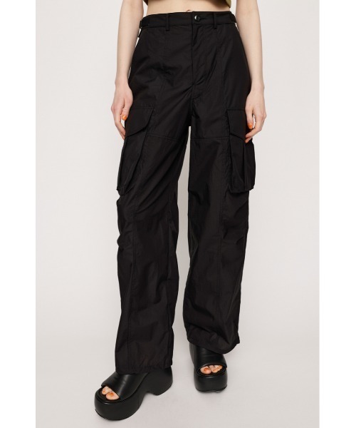 SLY（スライ）の「SHEER NYLON CARGO PT シアー ナイロン カーゴパンツ