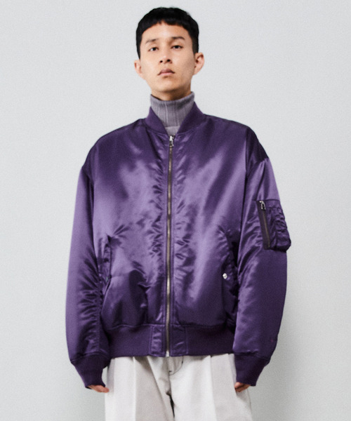 vintage MA-1ジャケット パープル 50s 60s vintage MA-1ジャケット