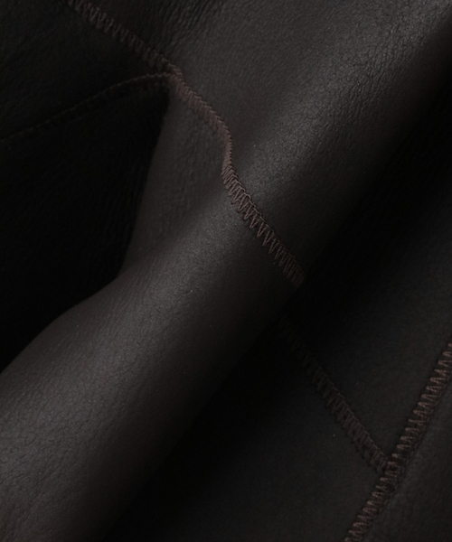 セール】【GUSHLOW＆COLE/ガシュロウアンドコール】SHEARLING MIDI