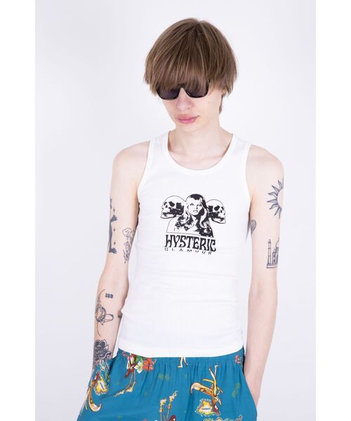 SKUL WOMAN タンクトップ（タンクトップ）｜HYSTERIC GLAMOUR