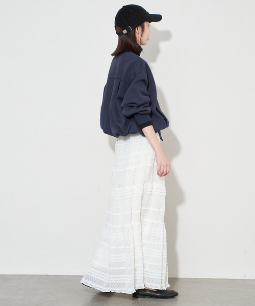 WEB限定/追加》MAJOLICAティアプリーツスカート（スカート）｜SLOBE