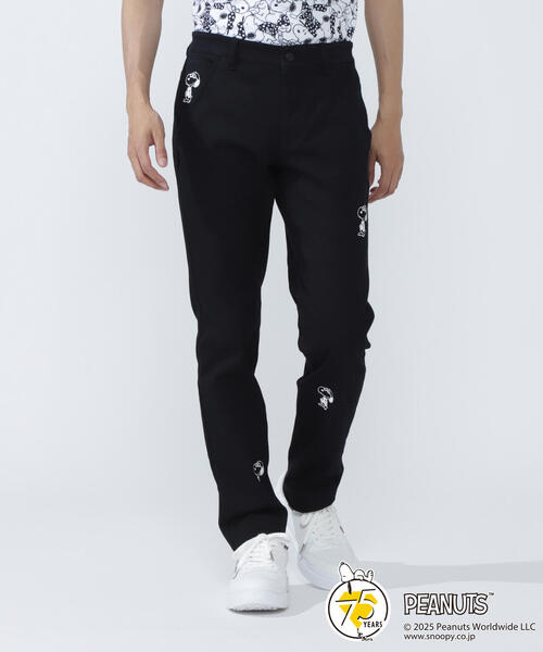 PEARLY GATES スヌーピー柄 ジョガーパンツ サイズ4 PEARLY GATES