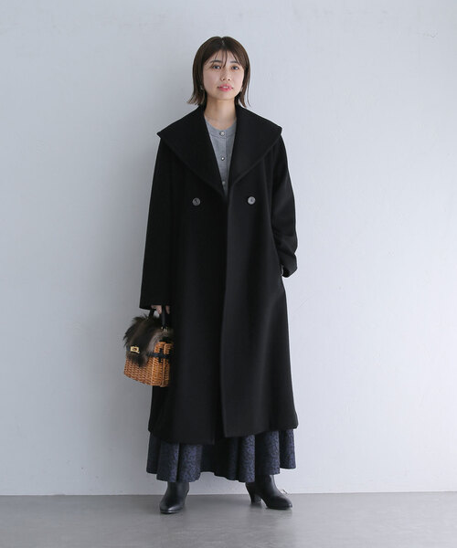 La TOTALITE（ラトータリテ）の「ショールカラーロングコート（その他
