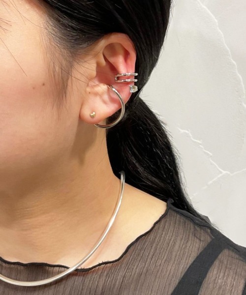 K18YG プチ ピアス（ピアス（両耳用））｜ete（エテ）のファッション