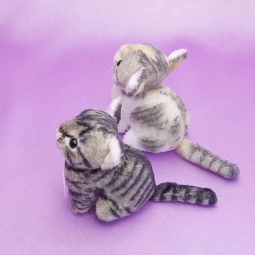 猫ぬいぐるみ「ちびにゃ」オーダーメイド カラーアイ対応【受注製作