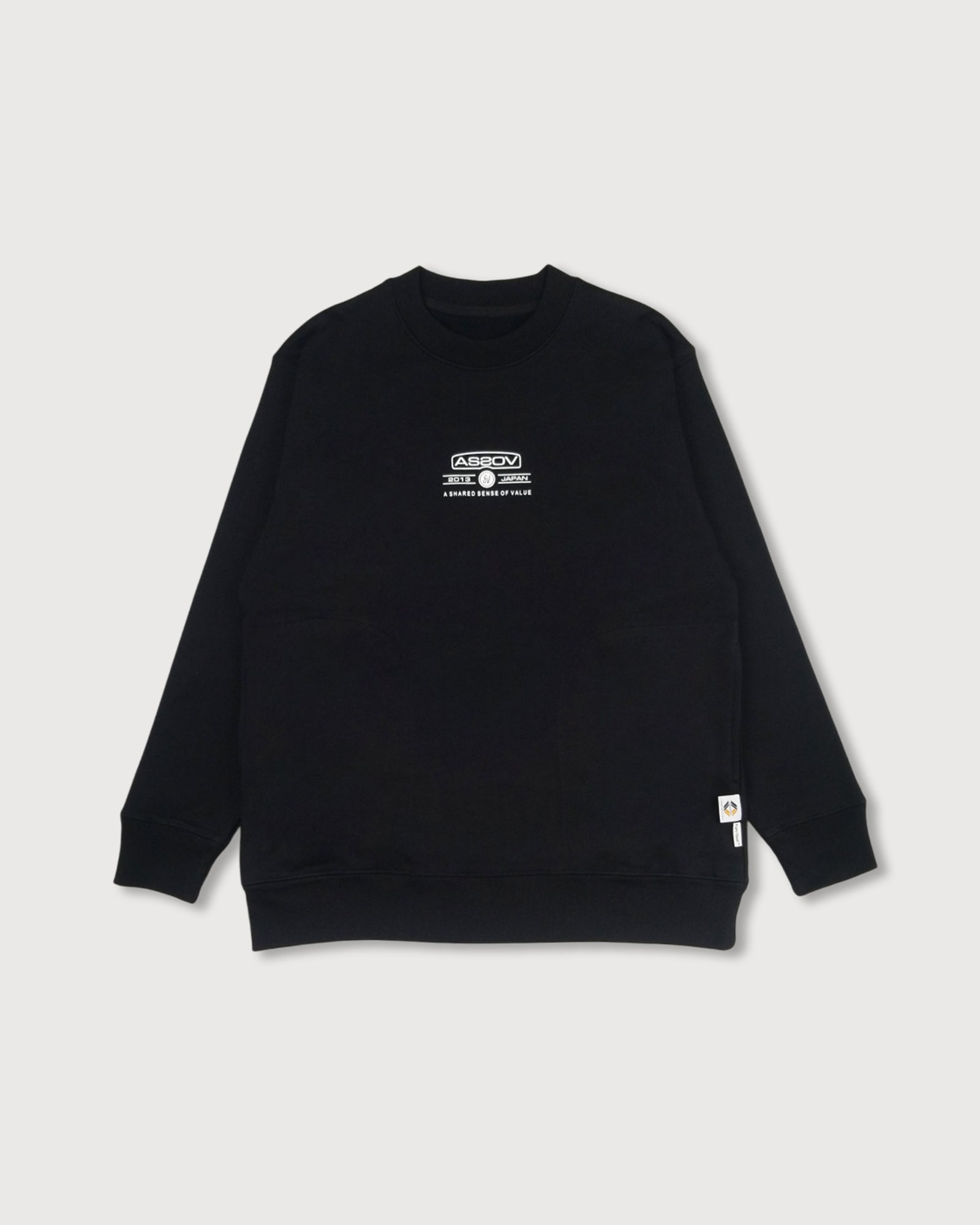 AS2OV × Cph/Golf™ #CORDURA SIDE POCKET PULLOVER - BLACK - – Cph