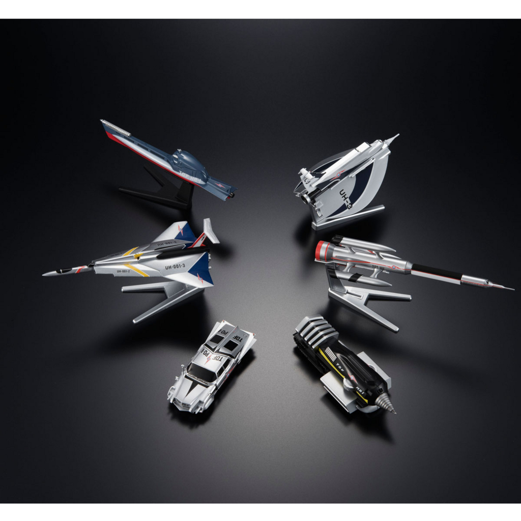 ランナー画像も公開！メカコレクション ウルトラ警備隊セット