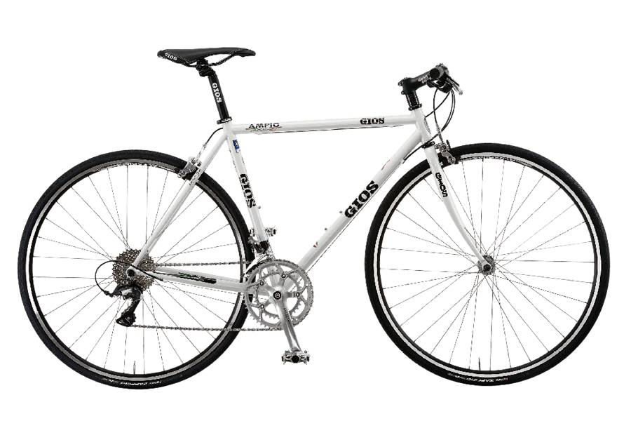 GIOS AMPIO クロスバイク ホワイト ジャンク GIOS AMPIO クロスバイク