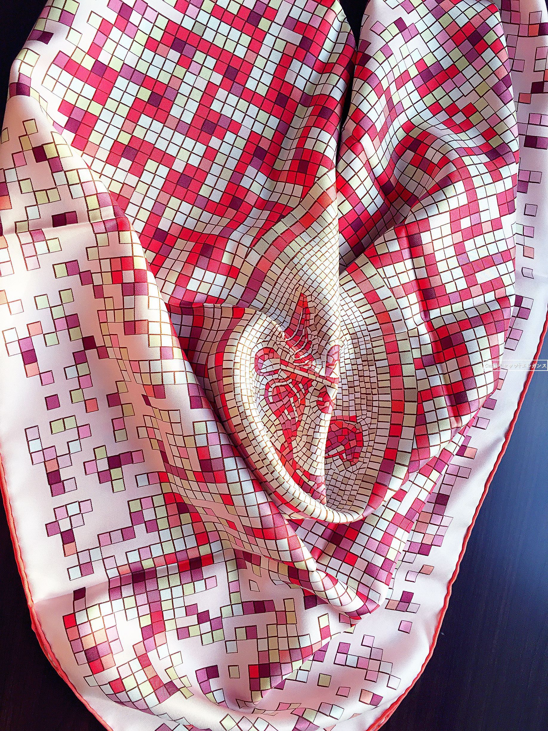 HERMES エルメス カレ90 Mosaique Au 24 モザイク24