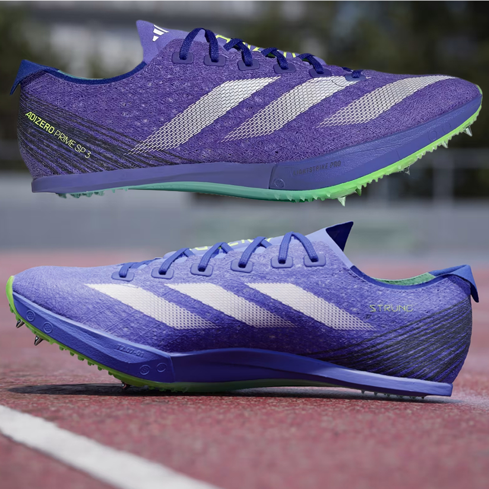 adidas アディゼロ プライム SP3 Strung 陸上スパイク ブルー (adidas
