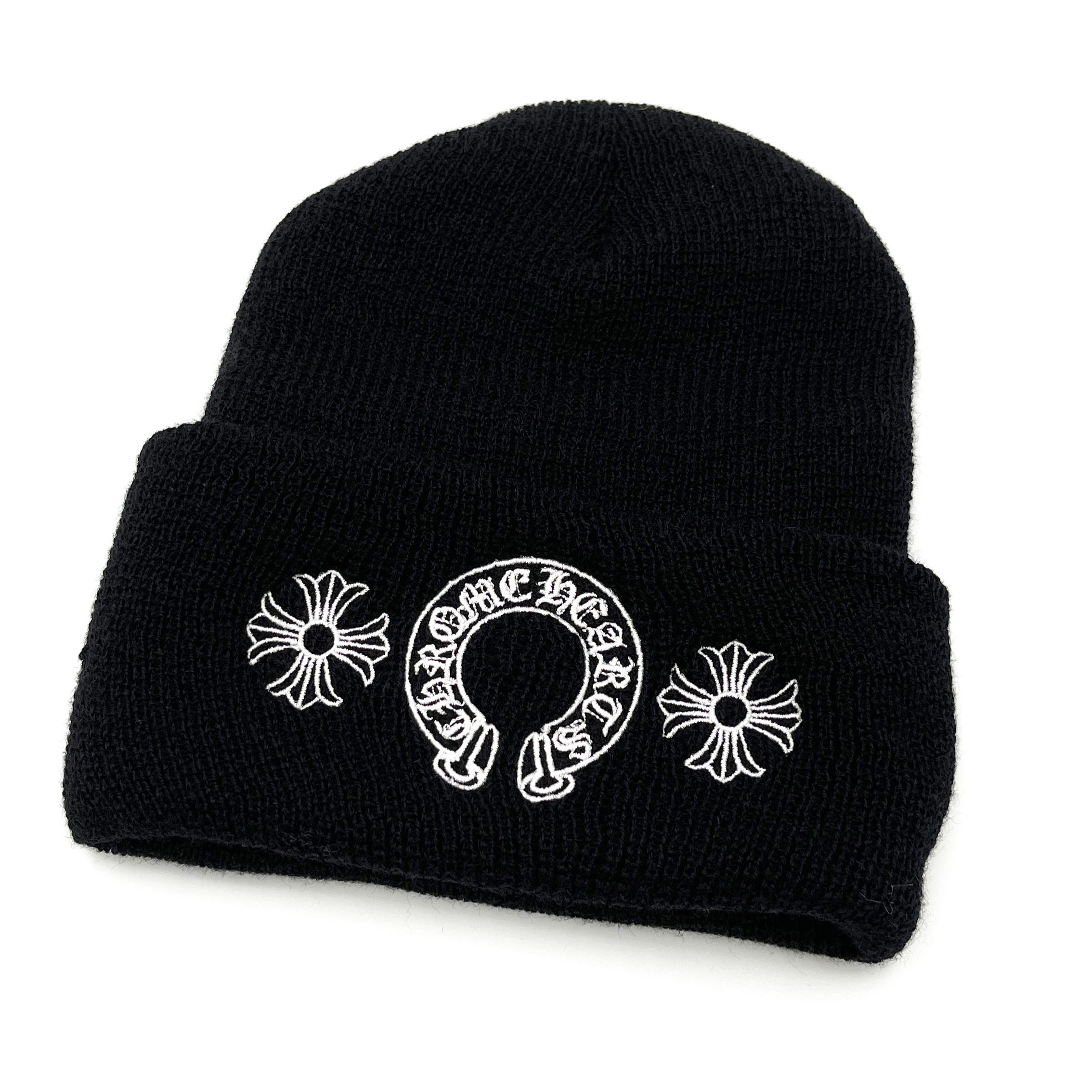 入手困難 CHROME HEARTS Beanie クロムハーツ ニット帽 (CHROME HEARTS