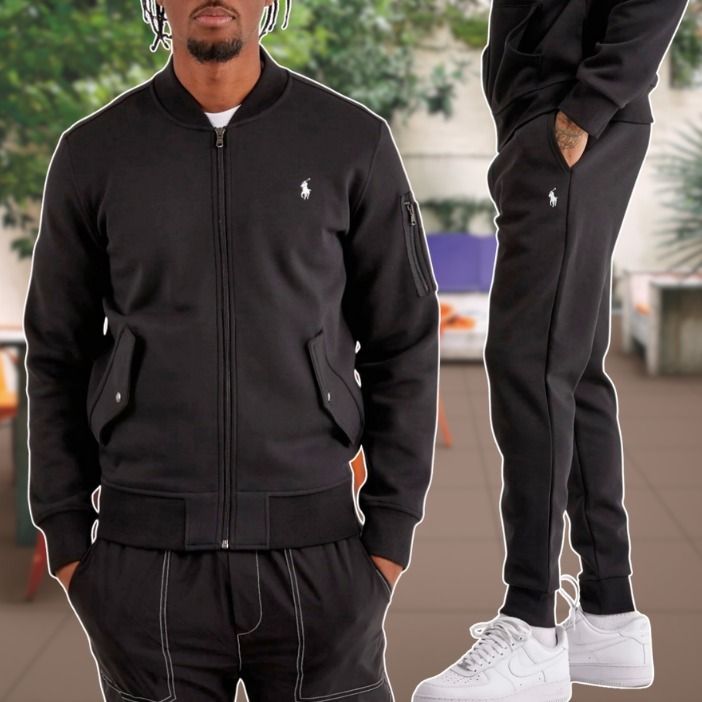ポロ ラルフローレン】ボンバージャケット&ジョガーパンツ set (POLO