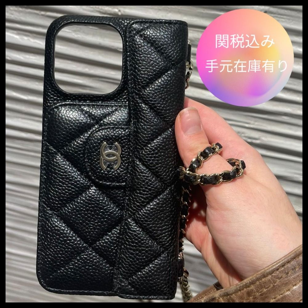レア商品】CHANEL iPhone15pro iPhoneケース フォンケース (CHANEL