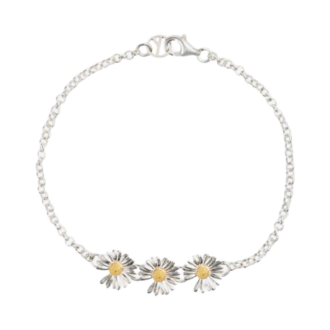 送料込☆希少品♪【Peaceminusone】Daisy Bracelet #1 Silver